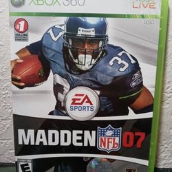 Madden NFL 07 on Xbox 360