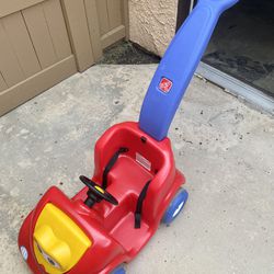Toddler Push Car With Seat Belt 
