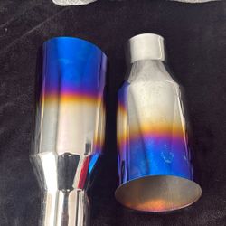 Burnt Exhaust Tips Brand New