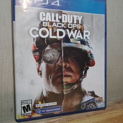 PS4 COD Cold ❄️🥶 War