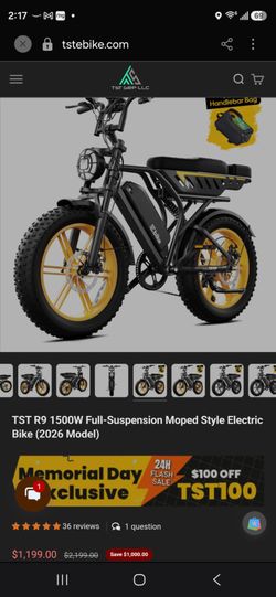 Electric bike/Bicicleta electrica