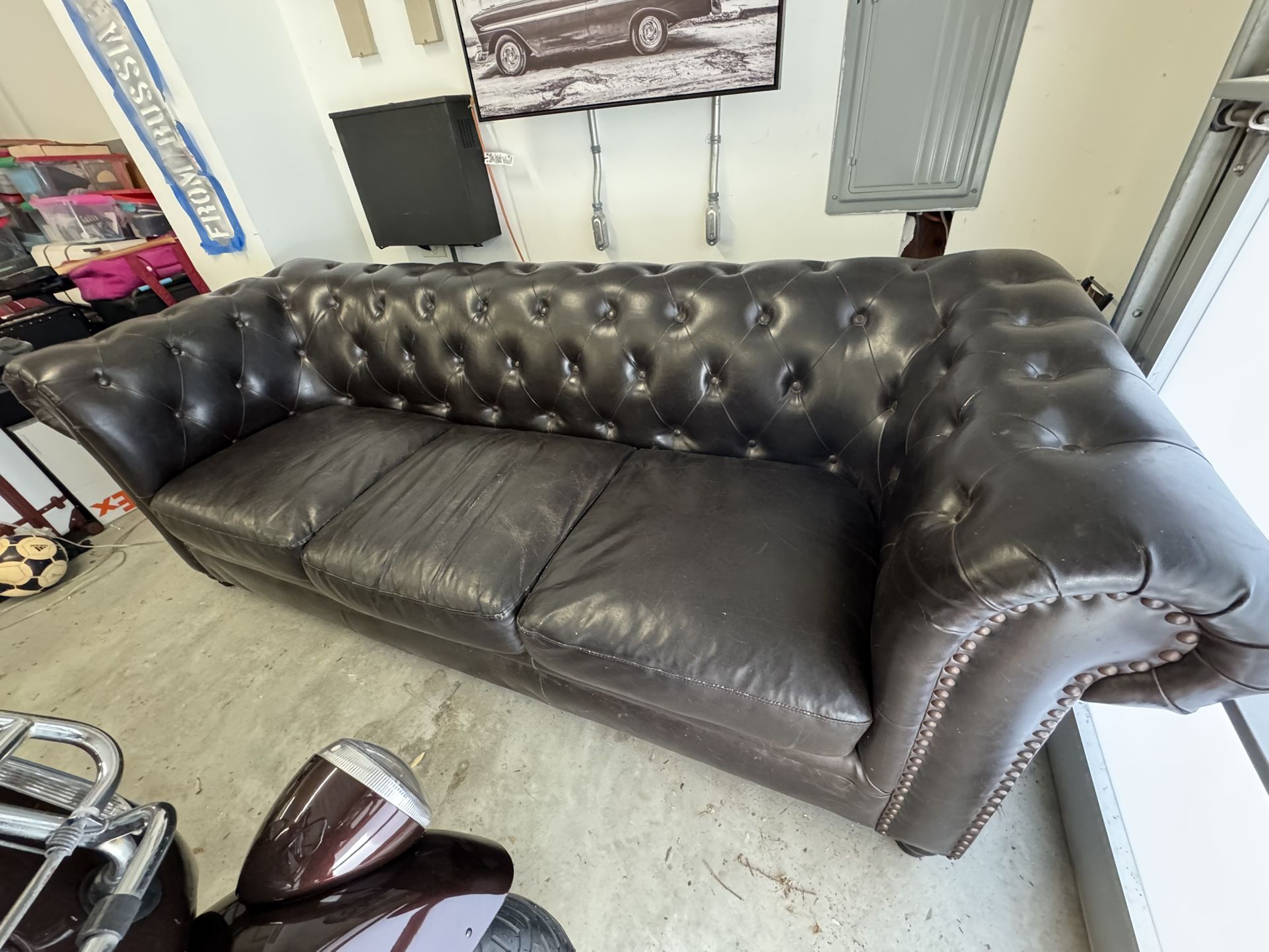 Leather Couch