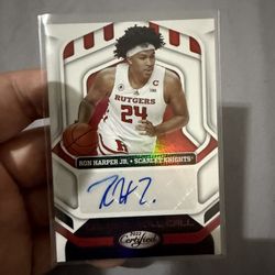 2022-23 Panini Chronicles Certified Draft Picks Autograph Ron Harper JR #CRC-RHJ