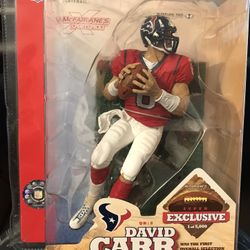 Texans Houston David Carr Figure