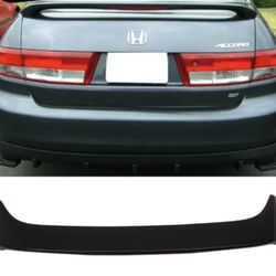 Fits 03-05 Honda Accord Sedan OE Style 3rd Brake LED Rear Trunk Spoiler Wing ABS