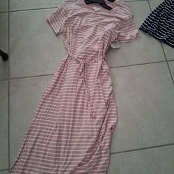 T shirt dress with belt. New. Sz M Or L $8 each8