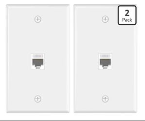 VCE Ethernet Wall Plate (UL Listed)