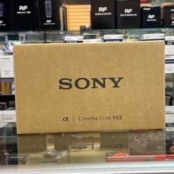 Sony FX3 Cinema Line Camera