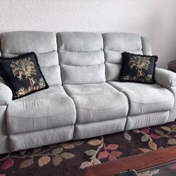 New Couch With Electric Recliners