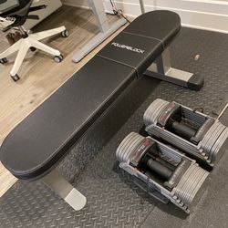 Powerblock Sport 5 70lbs PB Travel Bench Bundle for Sale in