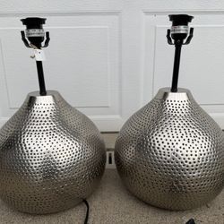 Pair Of World Market Lamps. Still Has Tag