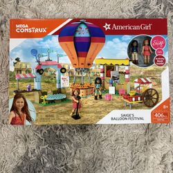 Mega Construx American Girl Saige’s Balloon Festival -NEW