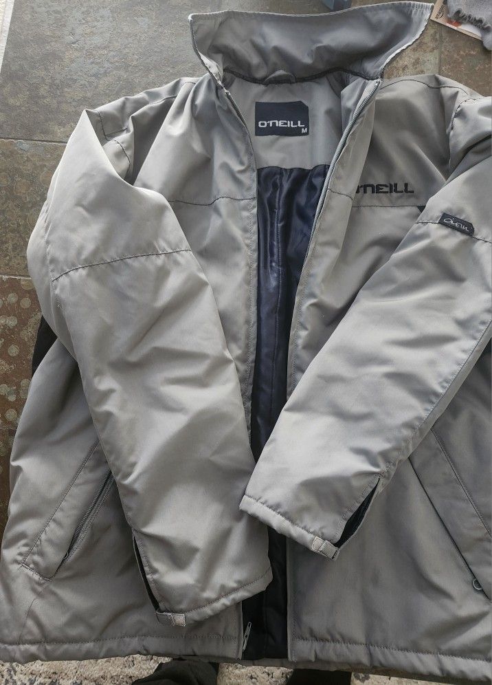 O'Neill Gray Snow Jacket, Size M