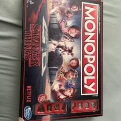 Stranger things Monopoly