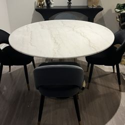 MARBLE TOP dining room SET 😍😍😍😍