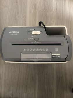 Aurora 8 Sheet Shredder 