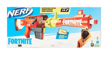 Nerf Fortnite HR Rotating Bolt Action Kids Toy Blaster