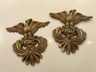 Cast metal Sexton Eagle ornaments