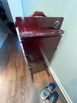 Vintage Electric Trouser Press / Pants Presser with Valet Hanger