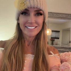 Pink Designer Beenie 