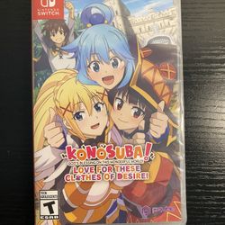 Konosuba - God's Blessing On This Wonderful World! (Nintendo Switch) BRAND NEW