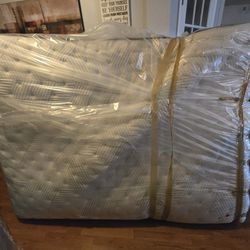 Queen Bed (Mattress and Box Spring)