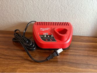 Milwaukee M12 12-pack lithium-ion battery chargers, $5 each, and I have 5 more.
