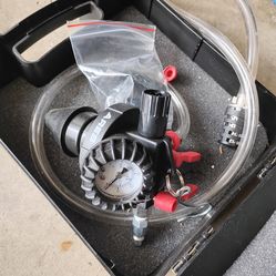 Ares coolant refill and pressure tester kit new