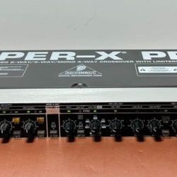 Behringer CX3400 - SUPER X PRO - 3 Way / 4 Way  Cross Over 
