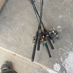 5 Fishing Rods 