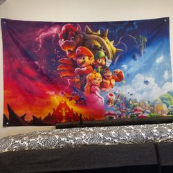 Super Mario Movie Backdrop 
