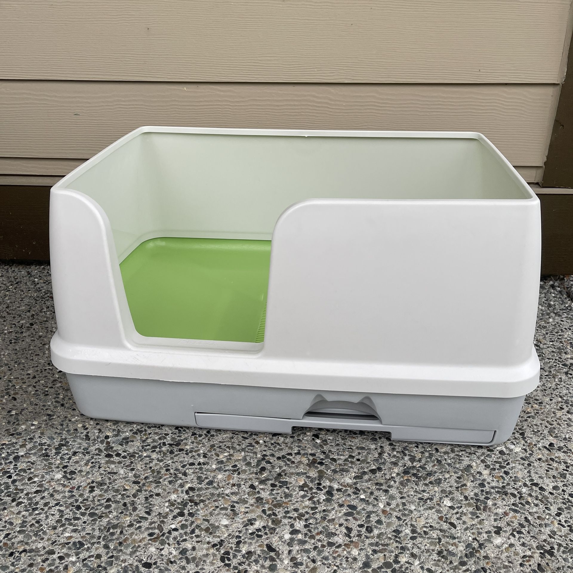 Breeze Tidy Cats XL Litter Box Non Clumping Pellet & Pad Cat Litter System