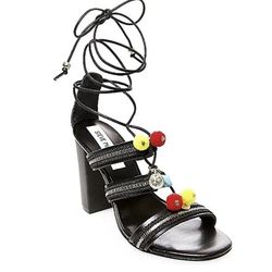 Steve R Madden Black Blue Red Yellow  Size 6