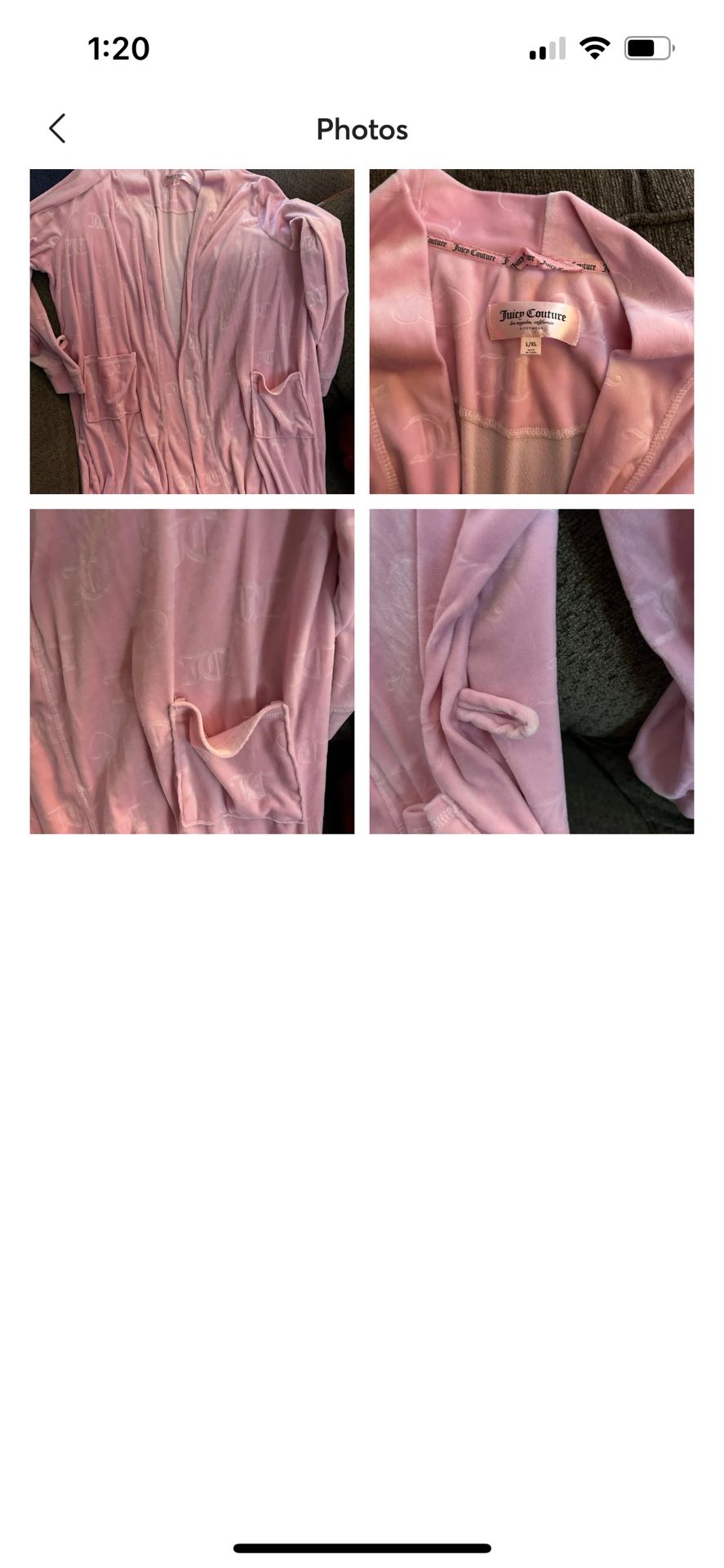 Juicy couture robes