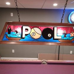 Pool Table Light Vintage 