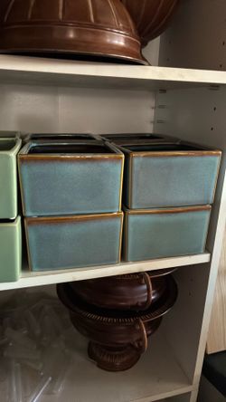 Square Ceramic Vases