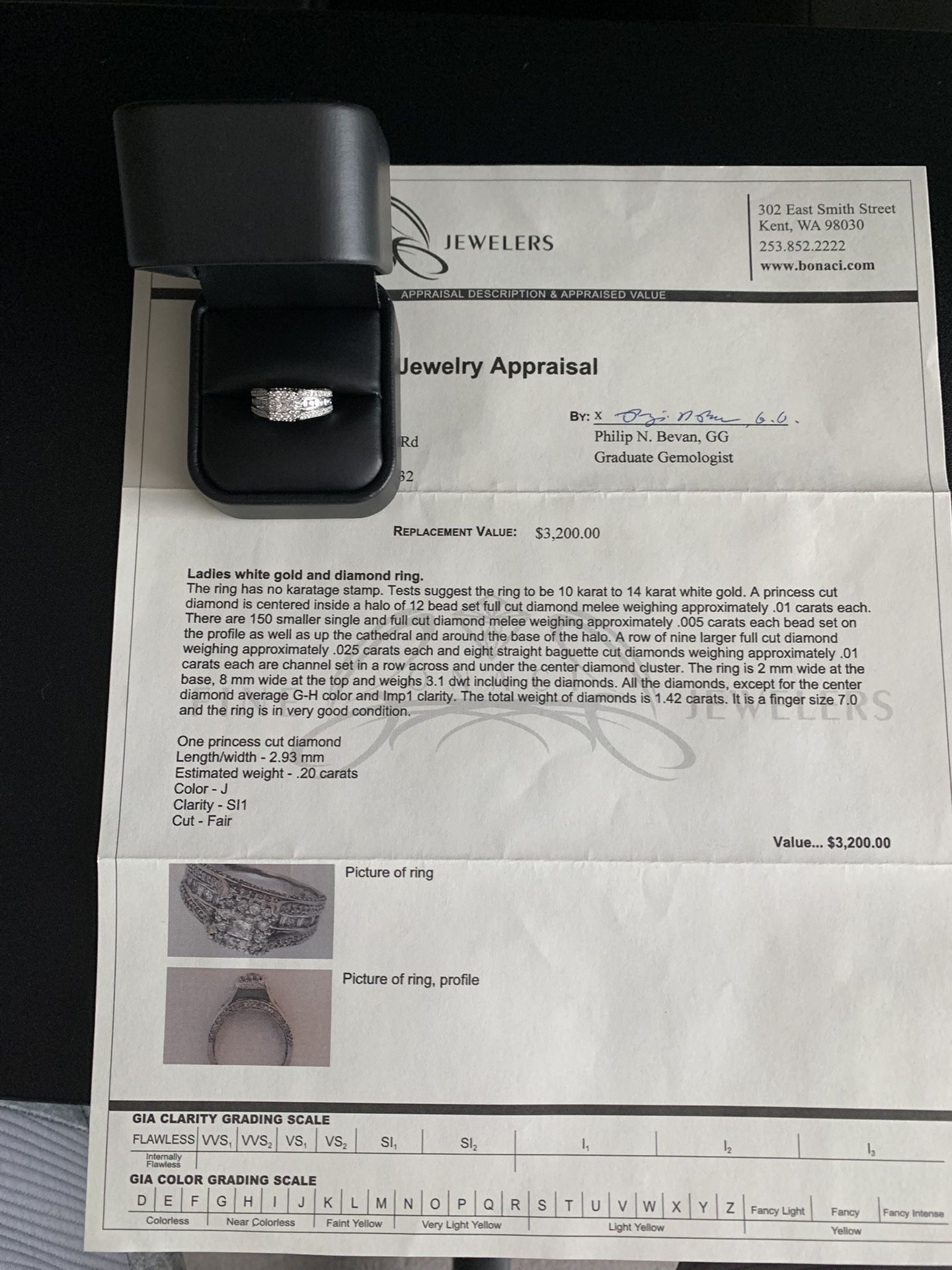 Diamond Ring - Size 7