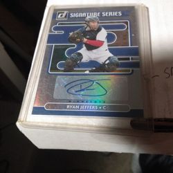 2021 Donruss Ryan Jeffers Autograph Signature Series