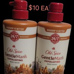 OLD SPICE GENTLEMANS EXFOLIATION $10EA