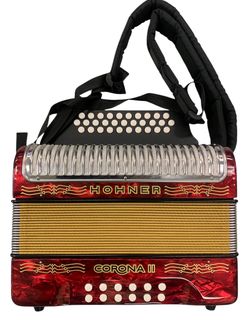 HOHNER CORONA II ACCORDIAN #31420