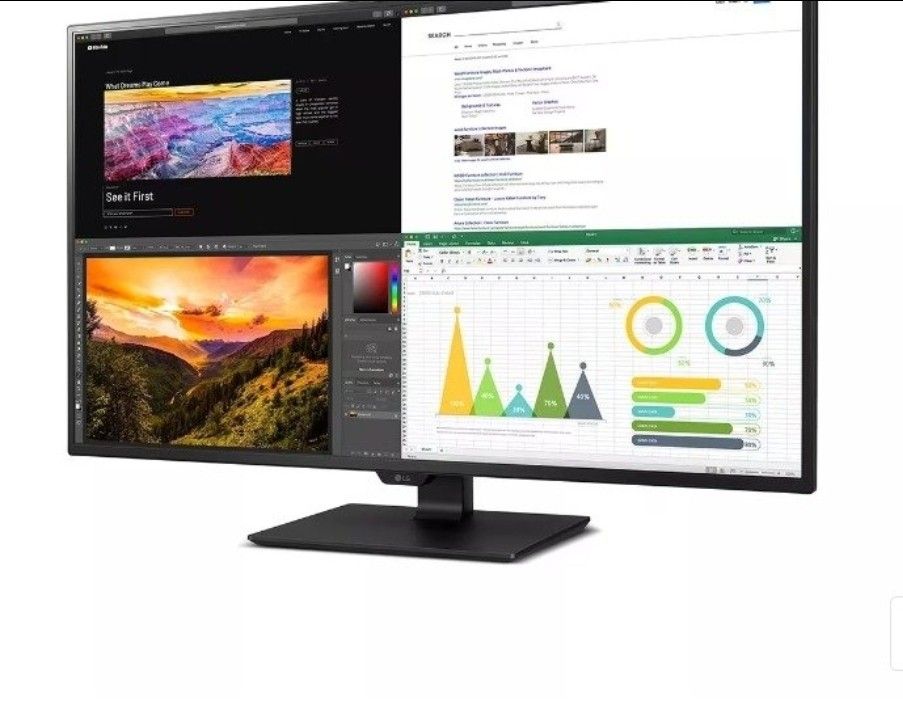 43” 4K UHD IPS USB-C HDR 10 TV & Monitor