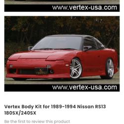 NEW T&E Vertex Nissan 240SX/180SX S13 1(contact info removed) Body-Kit
