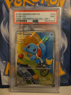 Squirtle #039 PSA 9