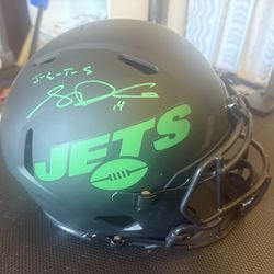 Sam Darnold Autographed Authentic Eclipse NFL Helmet Beckett COA