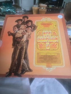 Michael Jackson original vinyl record Jackson 5