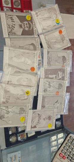 1977 Baseball Great Hall of Fame cards