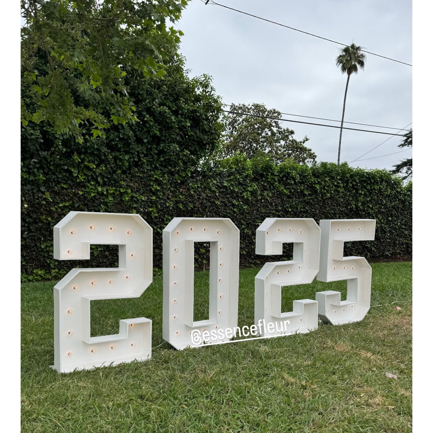 Marquee Numbers And Letters