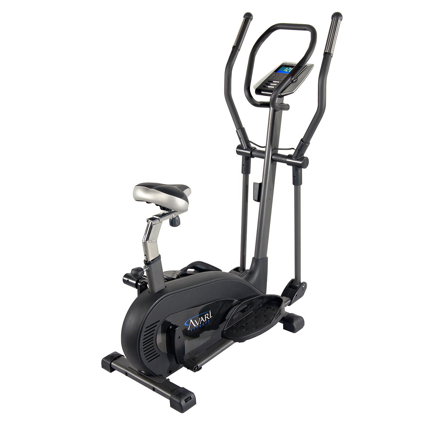 Avari Magnetic Elliptical with Adjustable Seat A550-175 2-in-1 workout
