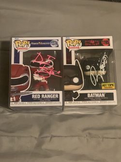 Signed Funkos Authenticated