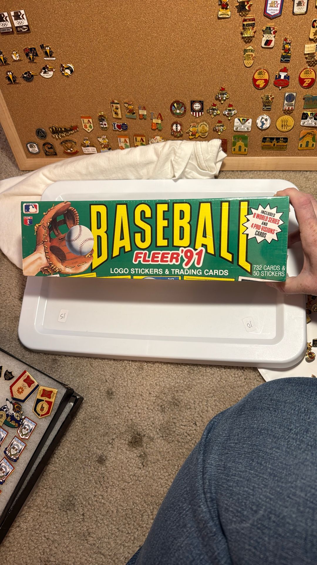 Baseball Cards Fleer ‘91 New, Sealed
